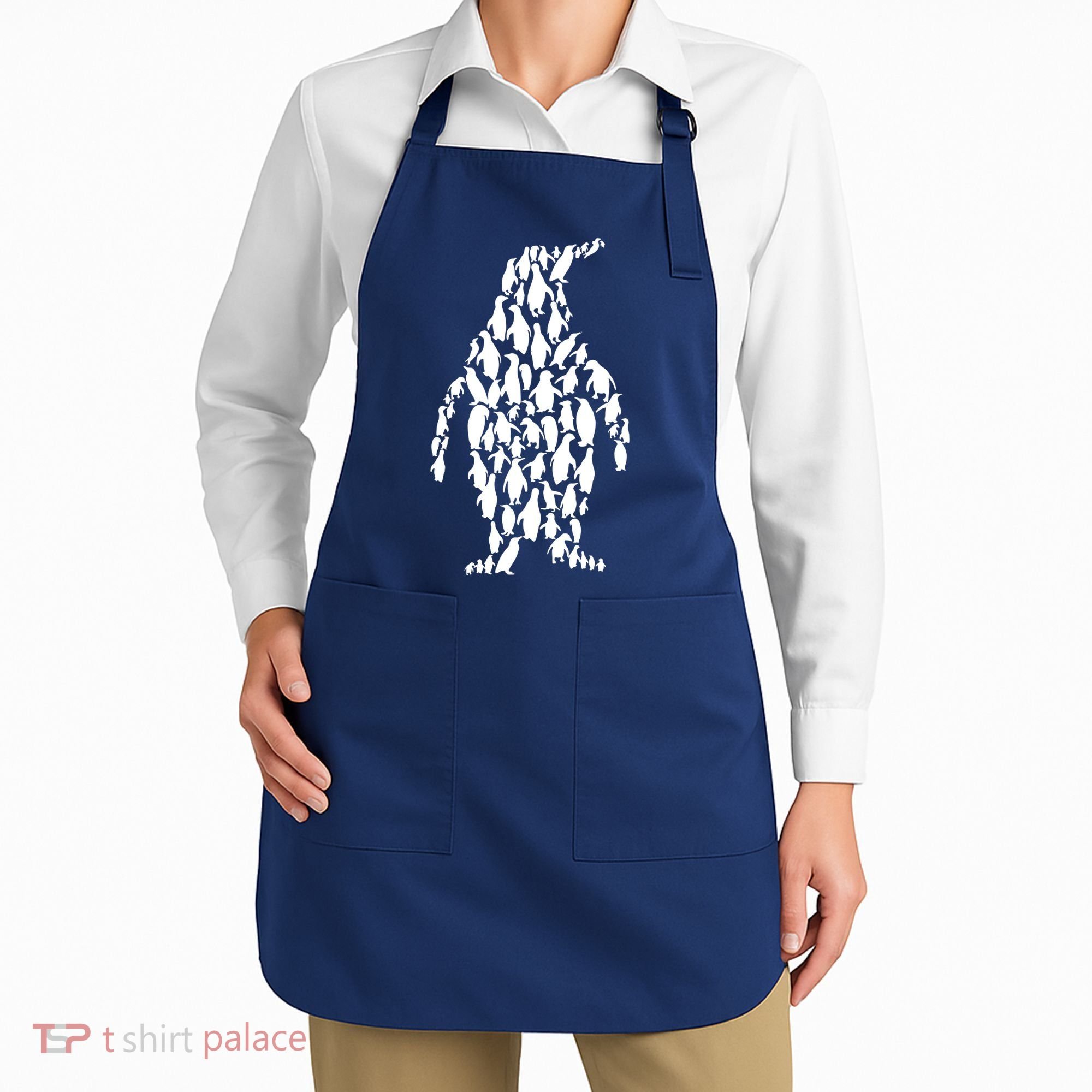 Penguin Funny Apron
