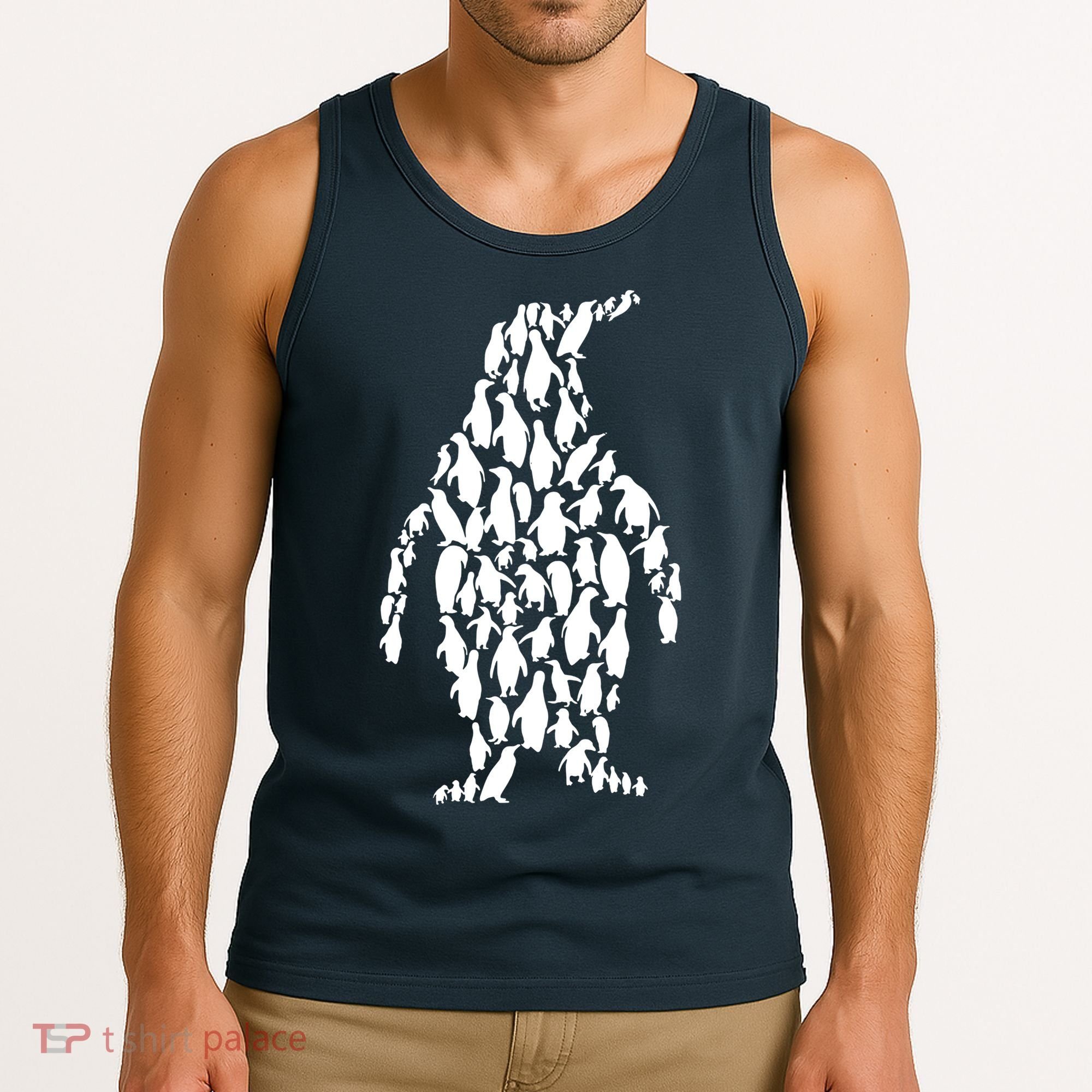 Penguin Funny Tank Top