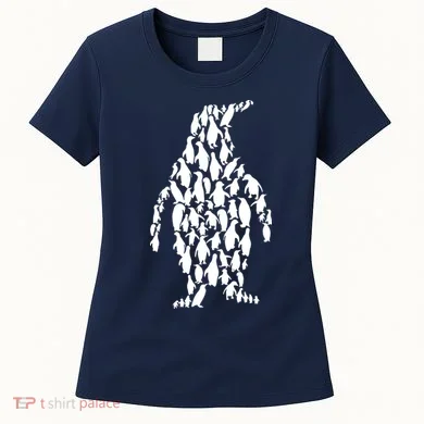 Penguin Funny Women's T-Shirt