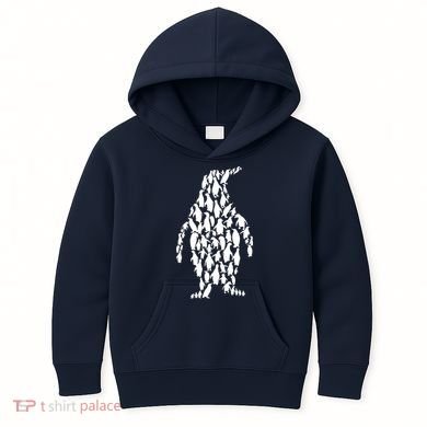 Penguin Funny Kids Hoodie