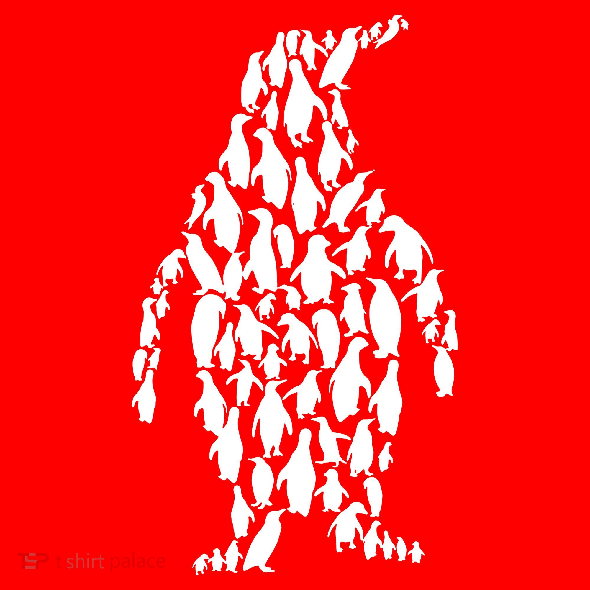 Penguin Funny Santa Hat