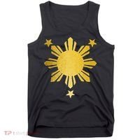 Philippines Flag Pride Filipino Filipina Tank Top thumb 0