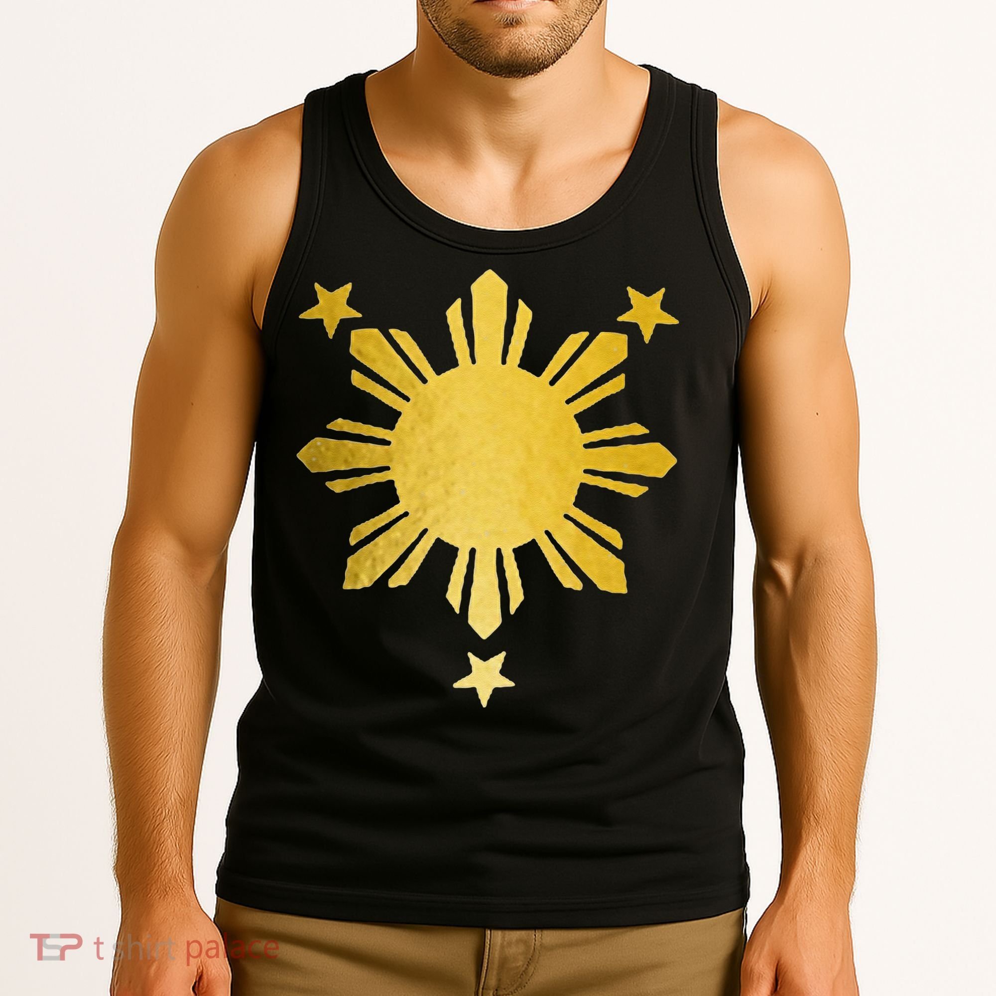 Philippines Flag Pride Filipino Filipina Tank Top