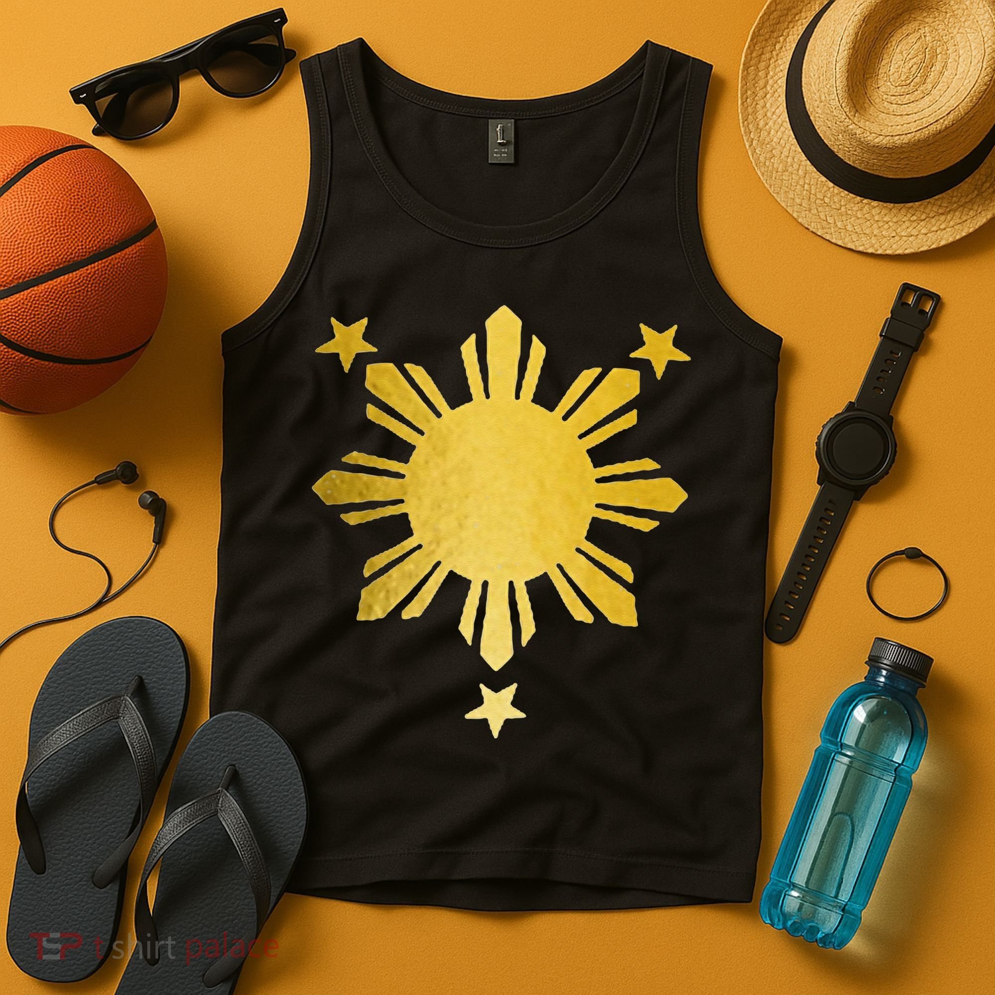 Philippines Flag Pride Filipino Filipina Tank Top