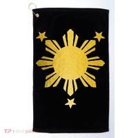 Philippines Flag Pride Filipino Filipina Golf Towel thumb 0