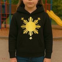 Philippines Flag Pride Filipino Filipina Kids Hoodie thumb 3