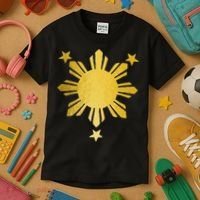 Philippines Flag Pride Filipino Filipina Kids T-Shirt thumb 3