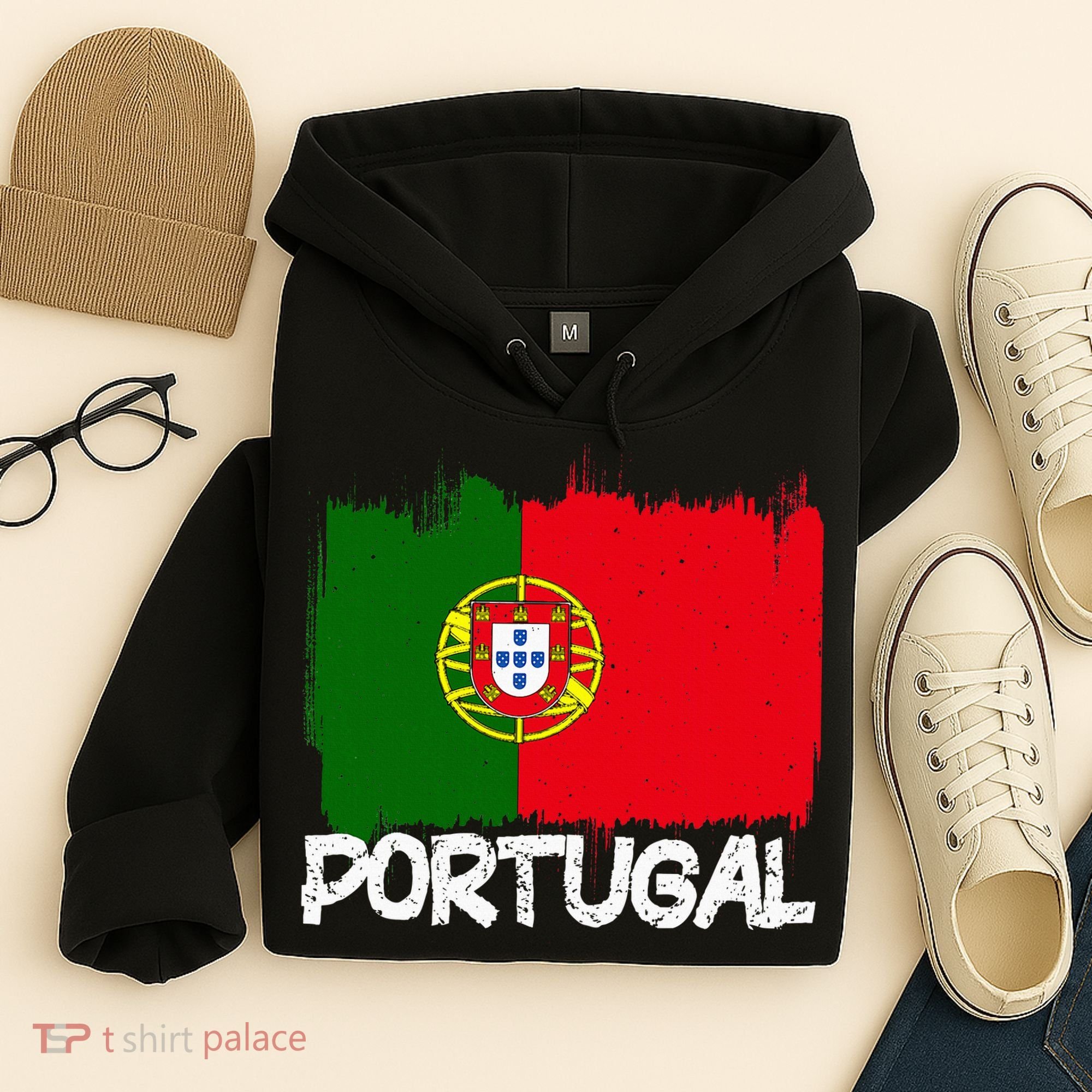 Portugal Flag Hoodie