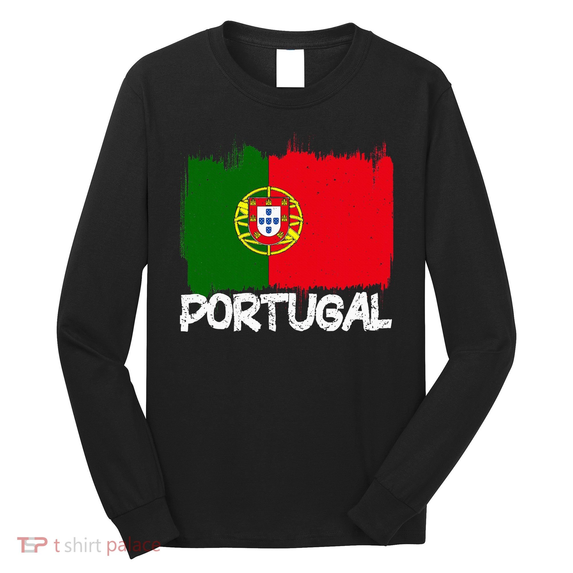 Portugal Flag Long Sleeve Shirt