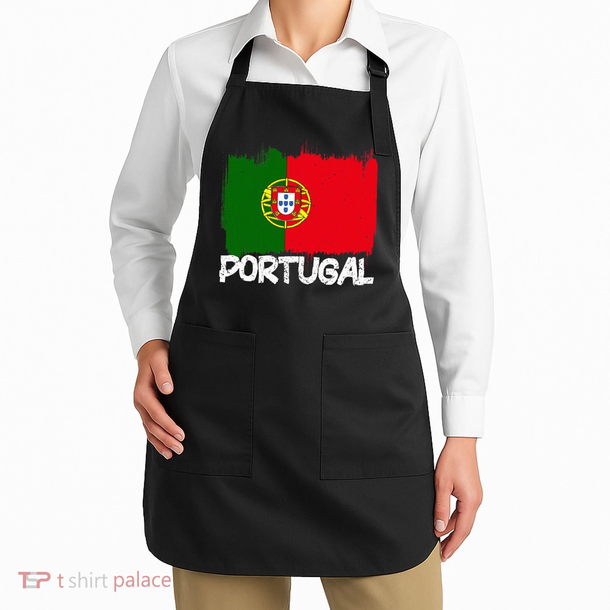 Portugal Flag Apron