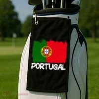 Portugal Flag Golf Towel thumb 2