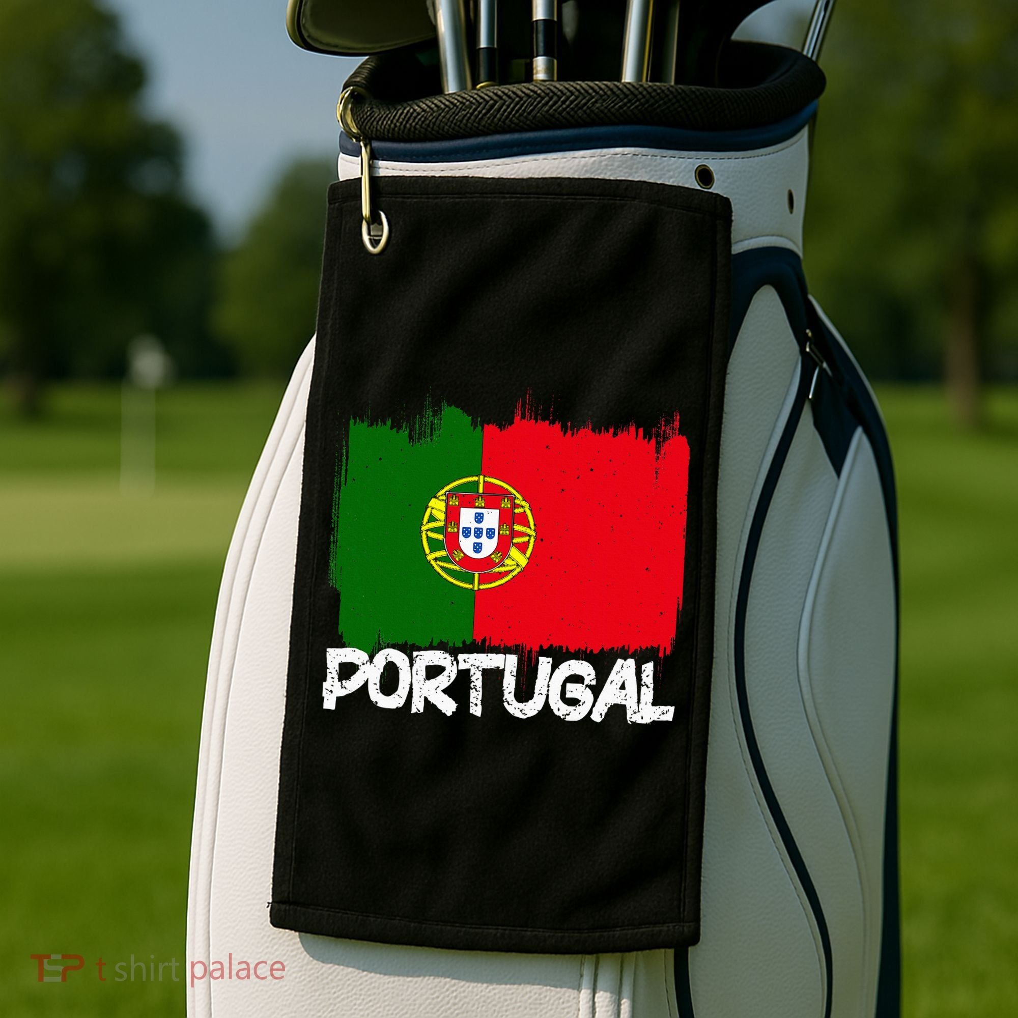 Portugal Flag Golf Towel
