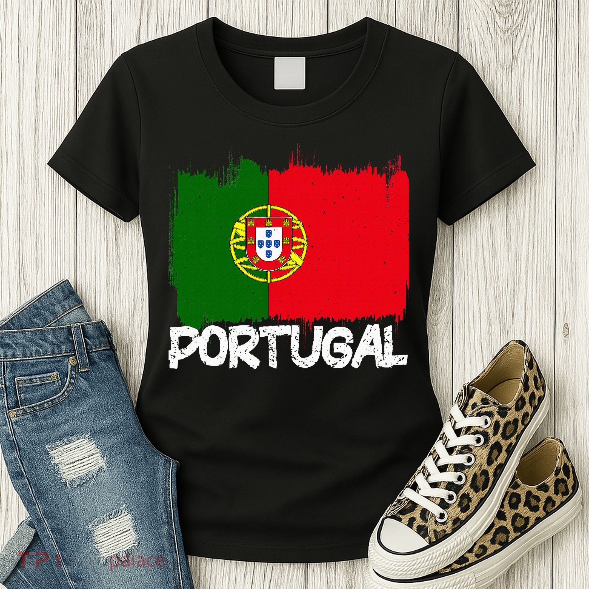 Portugal Flag Women's T-Shirt