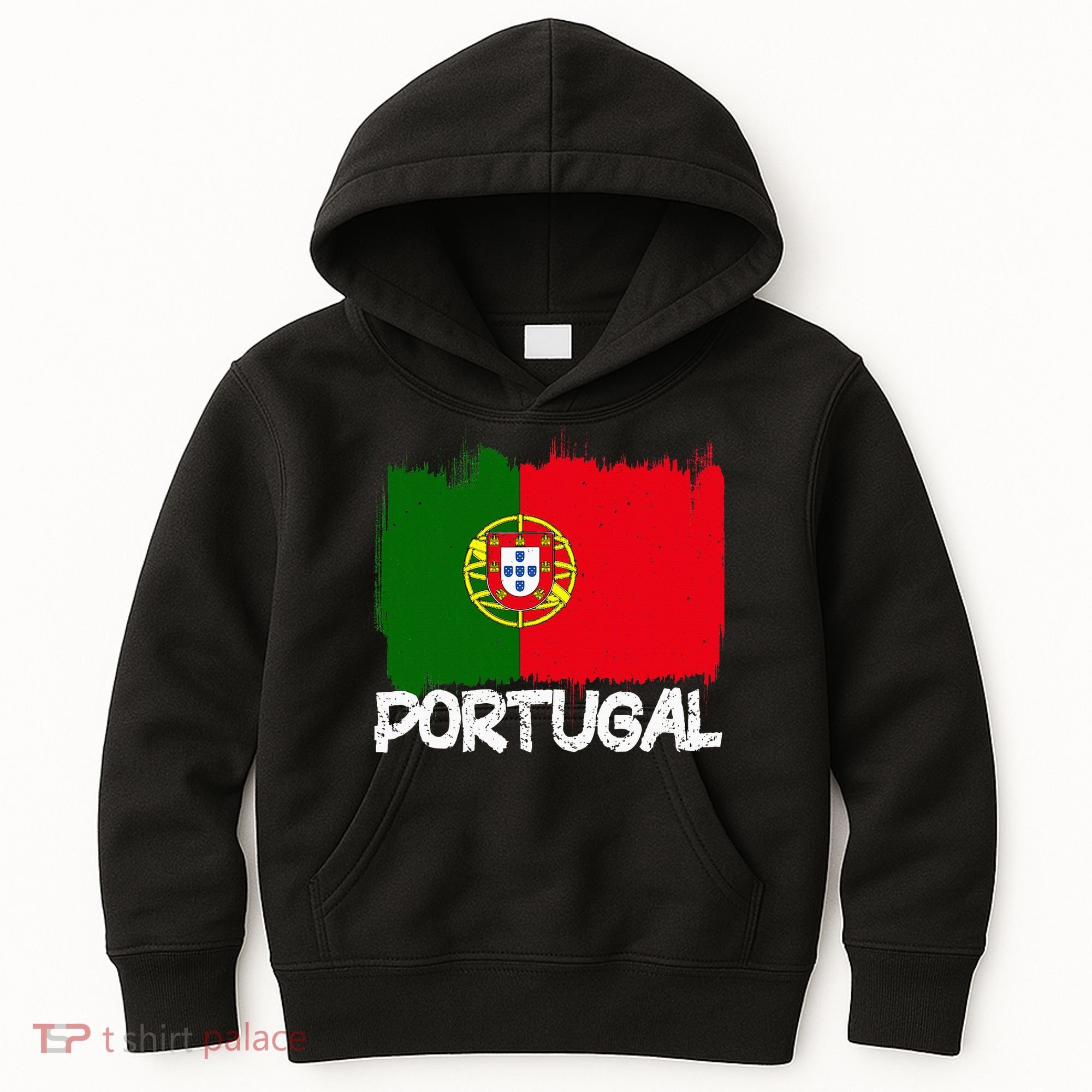Portugal Flag Kids Hoodie