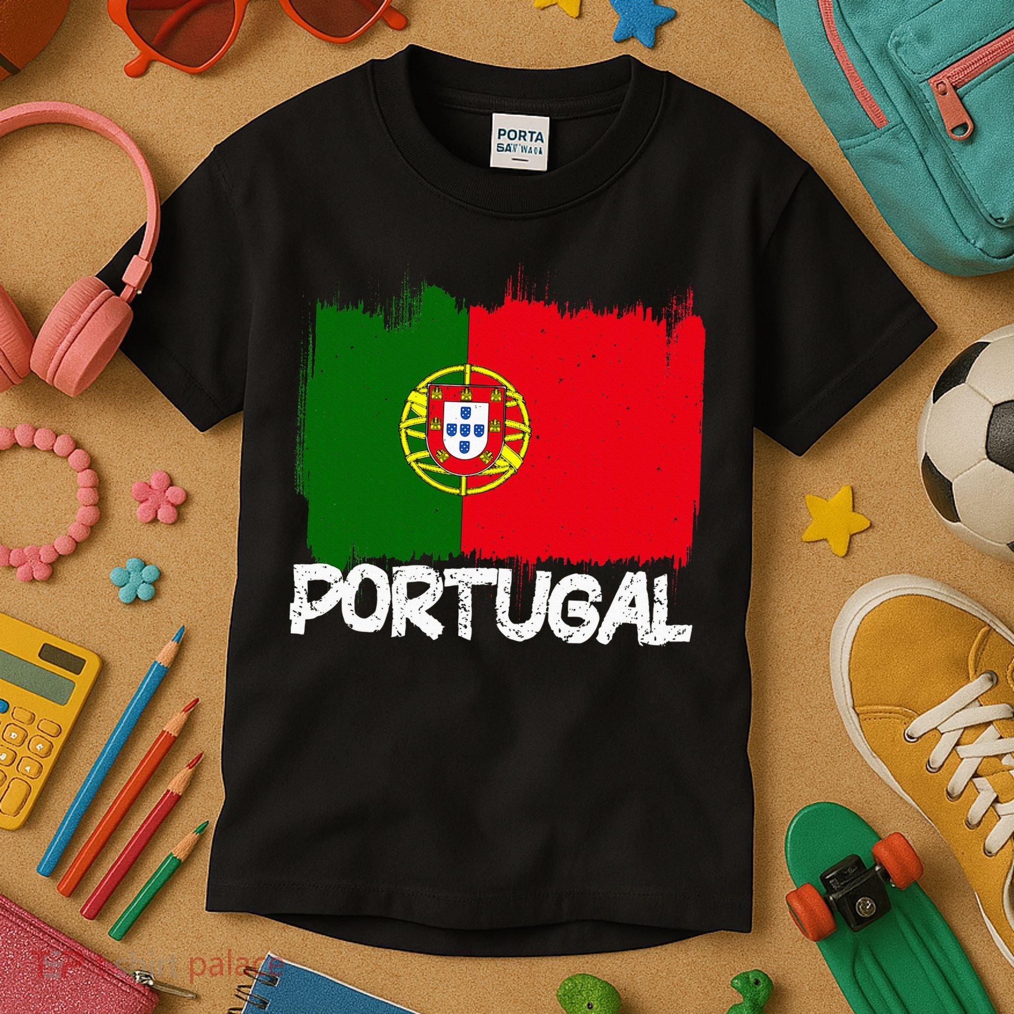 Portugal Flag Kids T-Shirt