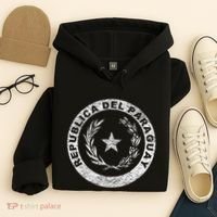 Paraguay Flag Paraguayan Seal Asuncion Hoodie thumb 4