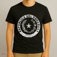 Paraguay Flag Paraguayan Seal Asuncion T-Shirt thumb 3