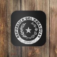Paraguay Flag Paraguayan Seal Asuncion Coaster thumb 0