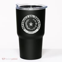 Paraguay Flag Paraguayan Seal Asuncion Tumbler thumb 0