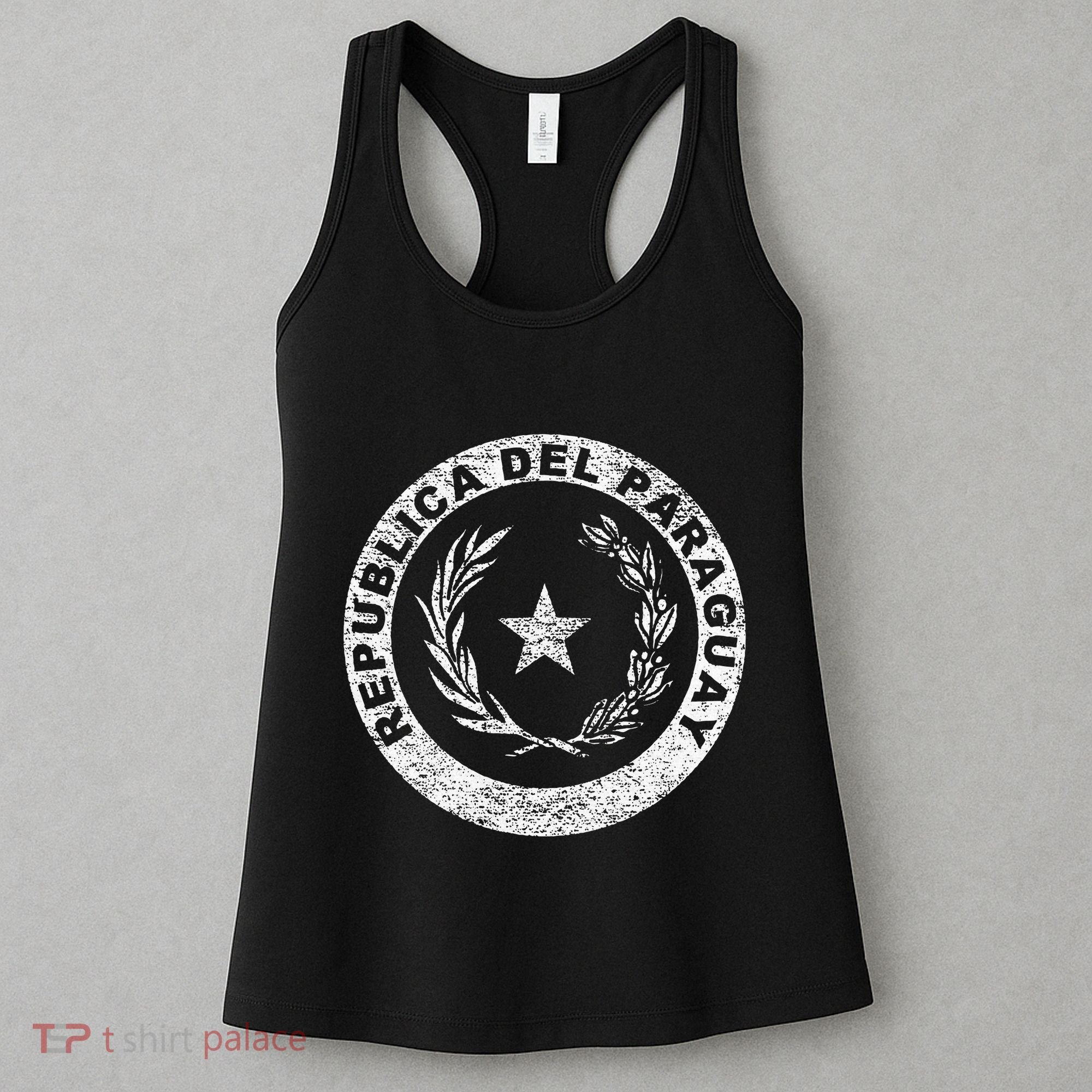 Paraguay Flag Paraguayan Seal Asuncion Women's Tank Top