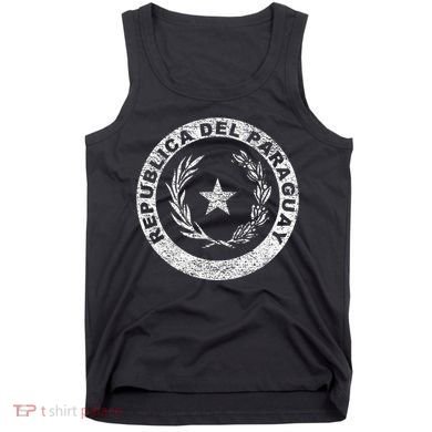 Paraguay Flag Paraguayan Seal Asuncion Tank Top