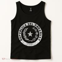 Paraguay Flag Paraguayan Seal Asuncion Tank Top thumb 2