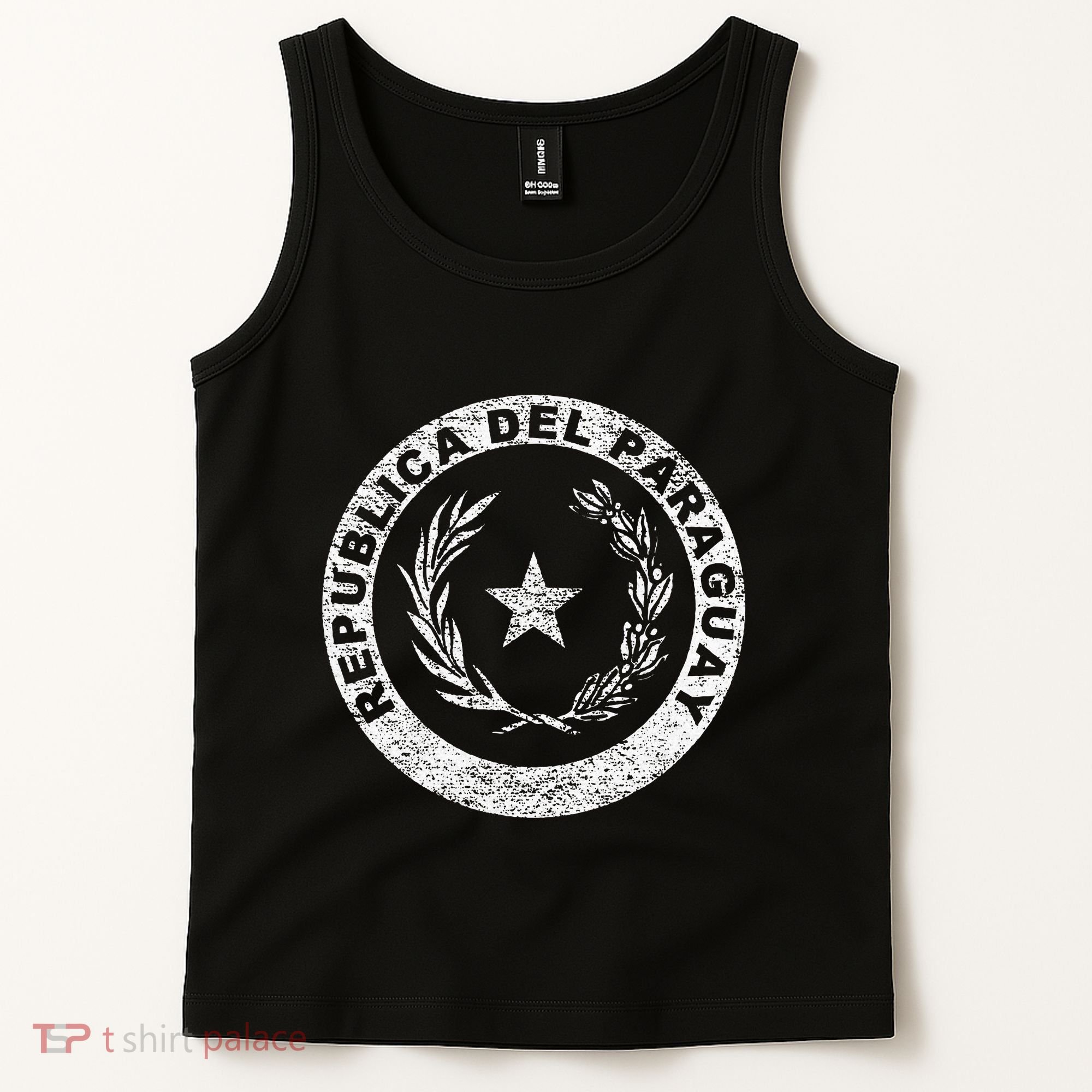 Paraguay Flag Paraguayan Seal Asuncion Tank Top