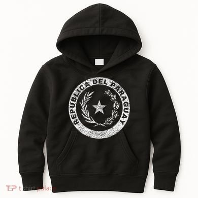 Paraguay Flag Paraguayan Seal Asuncion Kids Hoodie