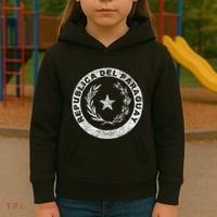 Paraguay Flag Paraguayan Seal Asuncion Kids Hoodie thumb 3