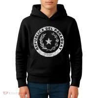 Paraguay Flag Paraguayan Seal Asuncion Kids Hoodie thumb 4