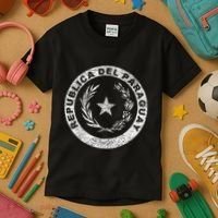 Paraguay Flag Paraguayan Seal Asuncion Kids T-Shirt thumb 3