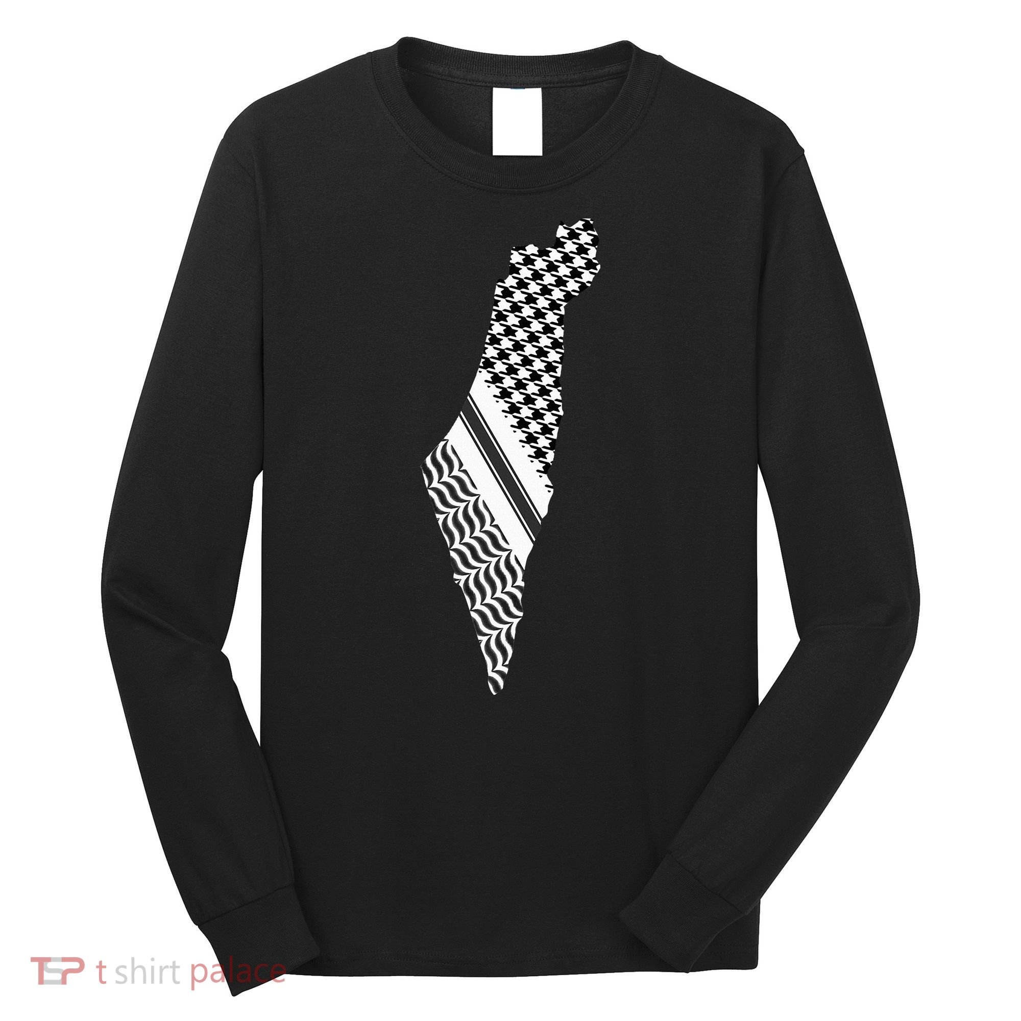 Palestine Free Palestine Free Gaza Palestine Flag Long Sleeve Shirt