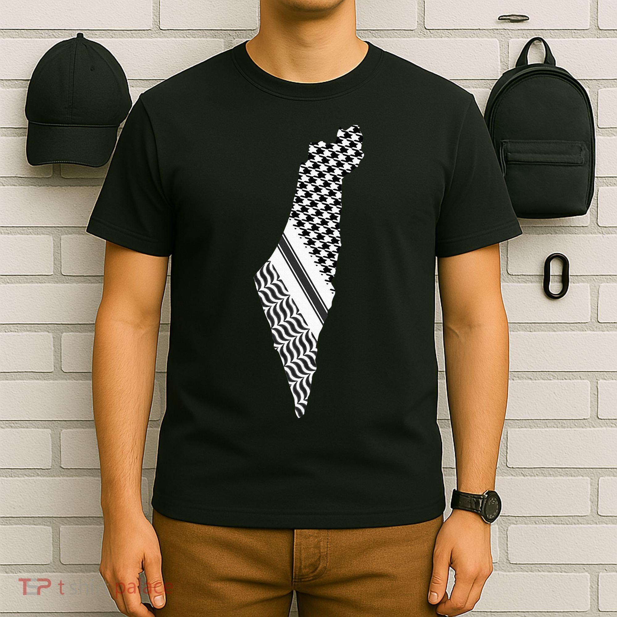 Palestine Free Palestine Free Gaza Palestine Flag T-Shirt