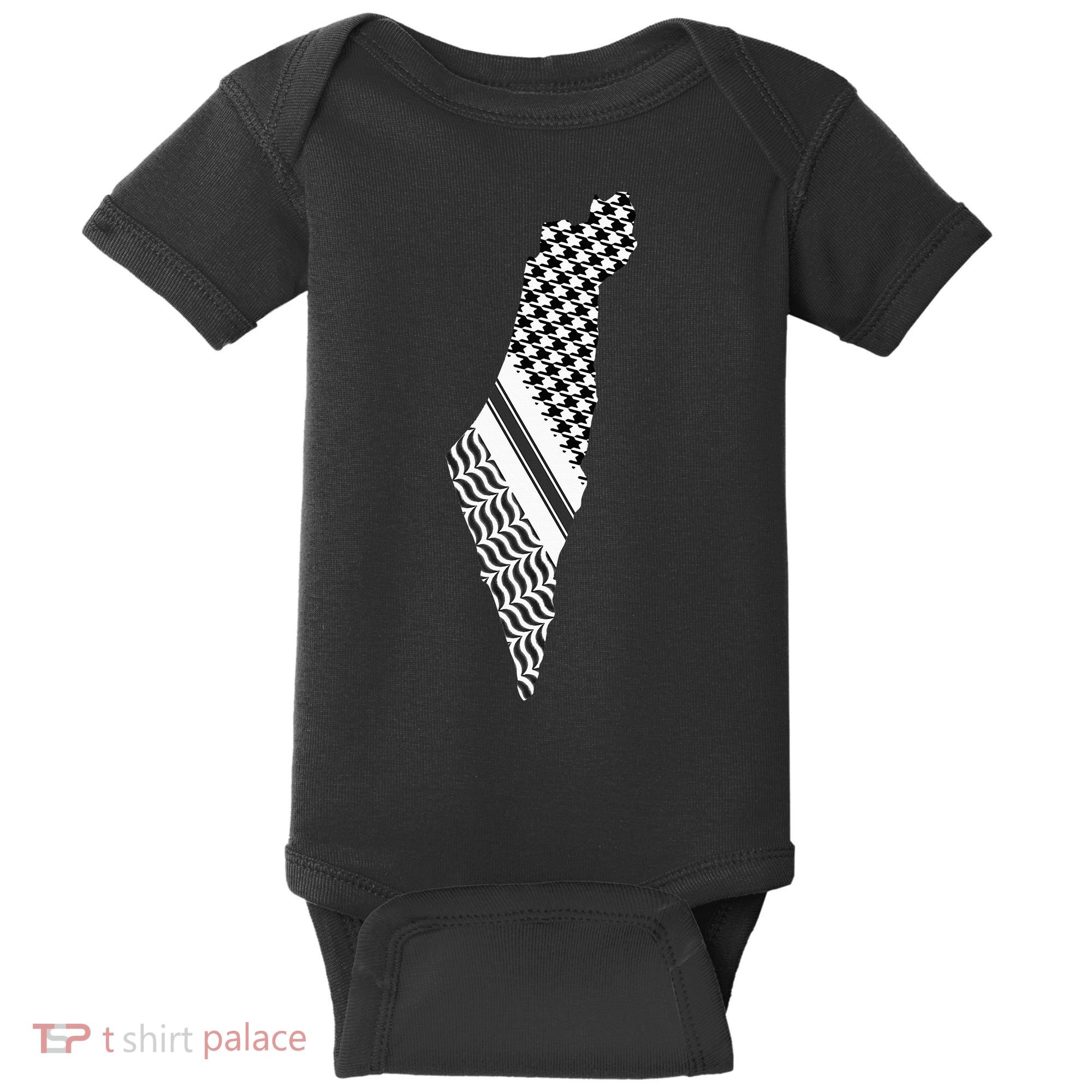 Palestine Free Palestine Free Gaza Palestine Flag Baby Bodysuit