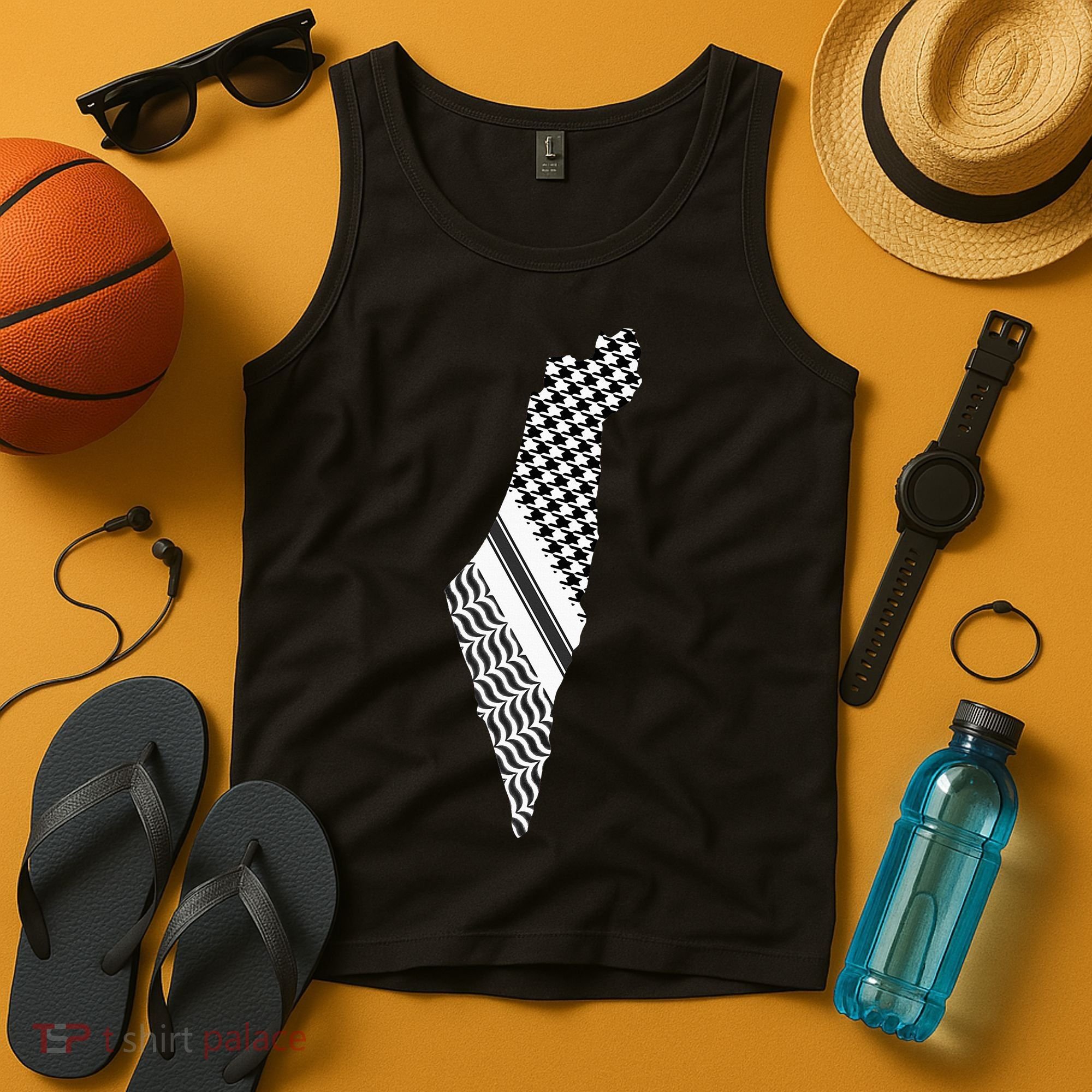 Palestine Free Palestine Free Gaza Palestine Flag Tank Top