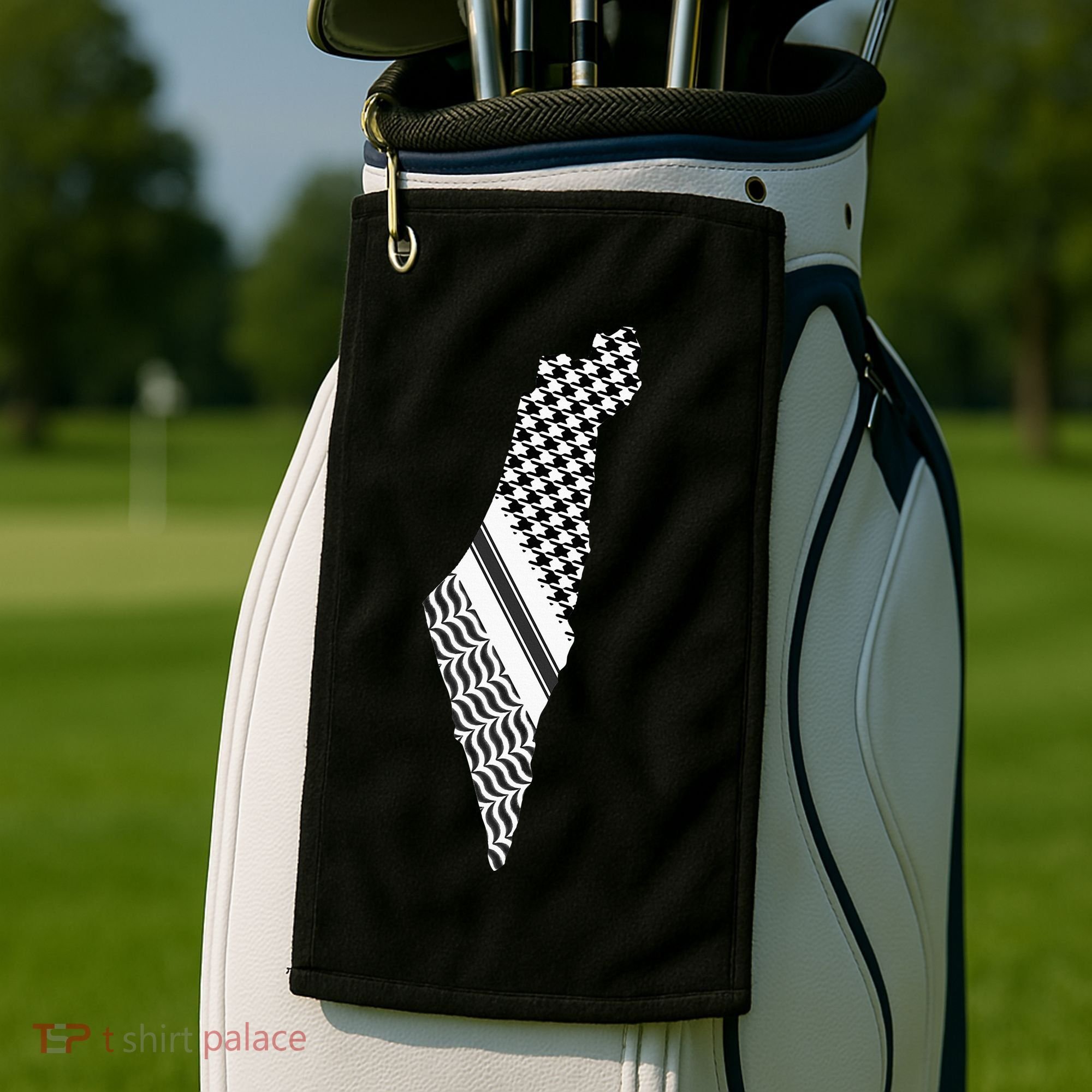 Palestine Free Palestine Free Gaza Palestine Flag Golf Towel