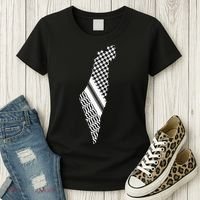 Palestine Free Palestine Free Gaza Palestine Flag Women's T-Shirt thumb 3
