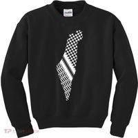 Palestine Free Palestine Free Gaza Palestine Flag Kids Sweatshirt thumb 0