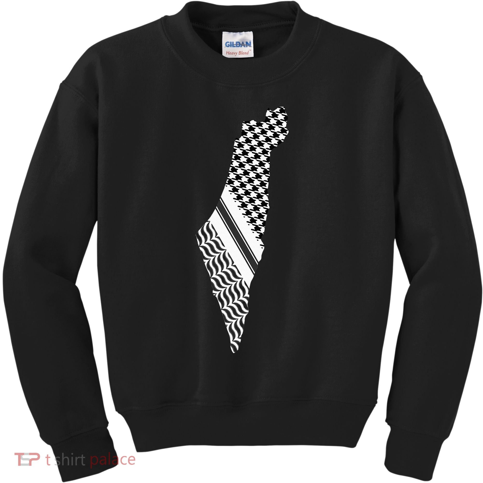 Palestine Free Palestine Free Gaza Palestine Flag Kids Sweatshirt