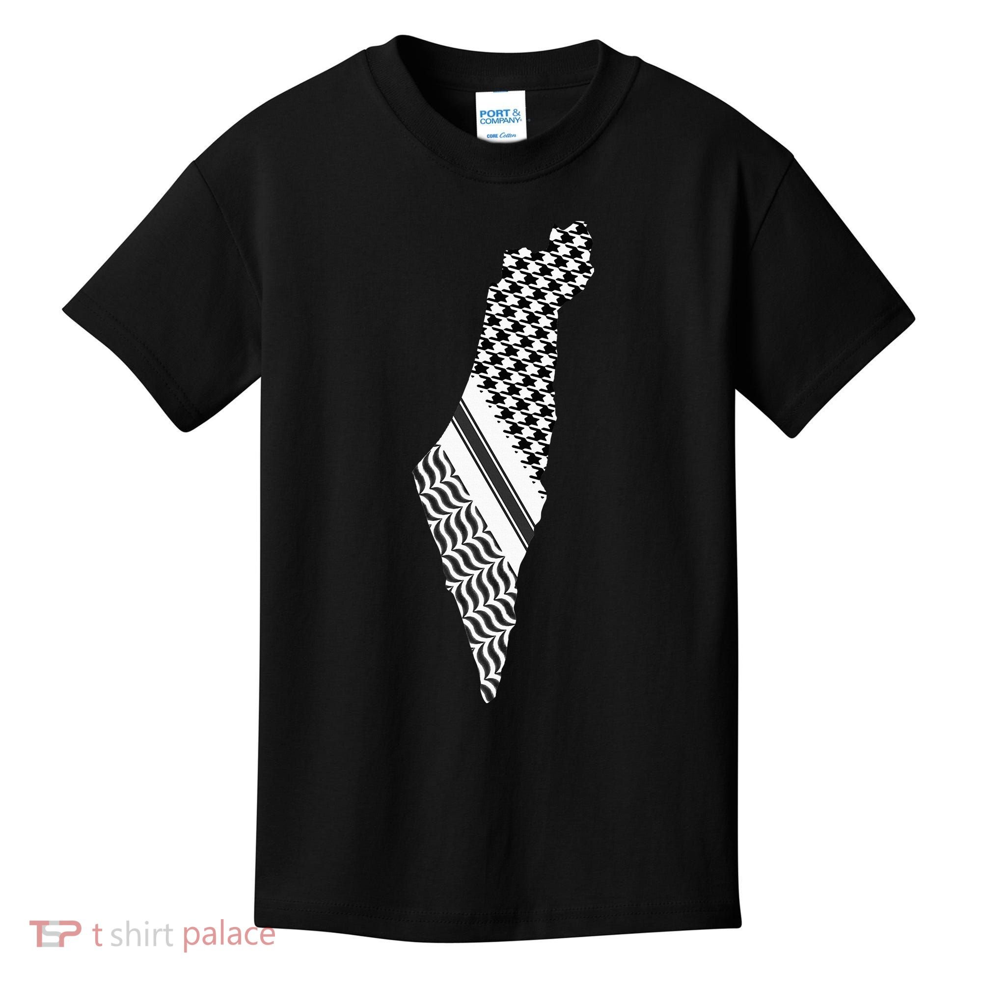 Palestine Free Palestine Free Gaza Palestine Flag Kids T-Shirt