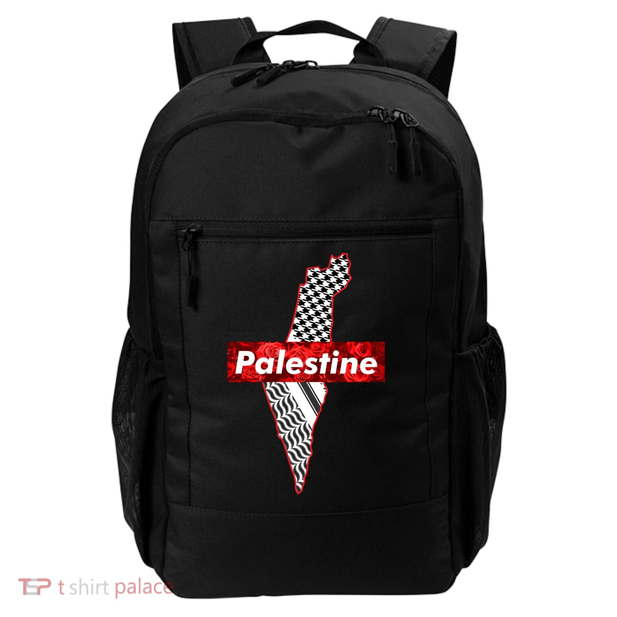 Palestine Free Palestine Free Gaza Palestine Flag Arabic Cool Gift Backpack