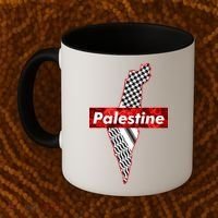 Palestine Free Palestine Free Gaza Palestine Flag Arabic Cool Gift Coffee Mug thumb 2