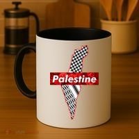 Palestine Free Palestine Free Gaza Palestine Flag Arabic Cool Gift Coffee Mug thumb 4