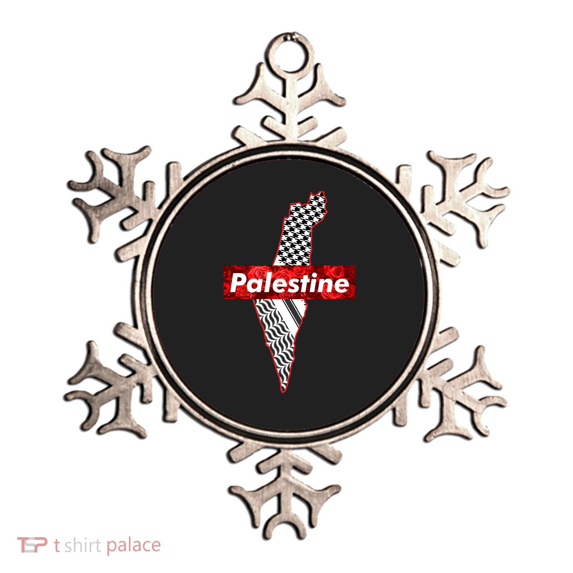 Palestine Free Palestine Free Gaza Palestine Flag Arabic Cool Gift Ornament