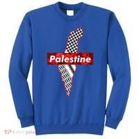 Palestine Free Palestine Free Gaza Palestine Flag Arabic Cool Gift Sweatshirt thumb 0