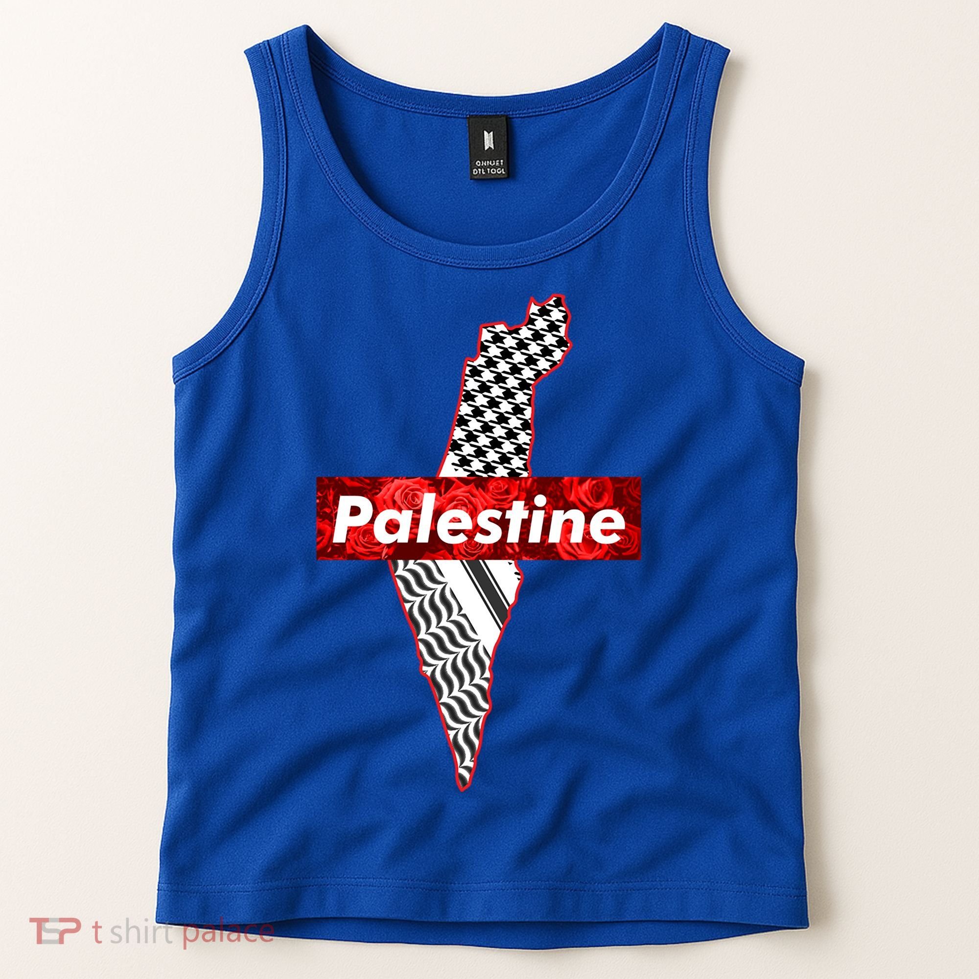 Palestine Free Palestine Free Gaza Palestine Flag Arabic Cool Gift Tank Top