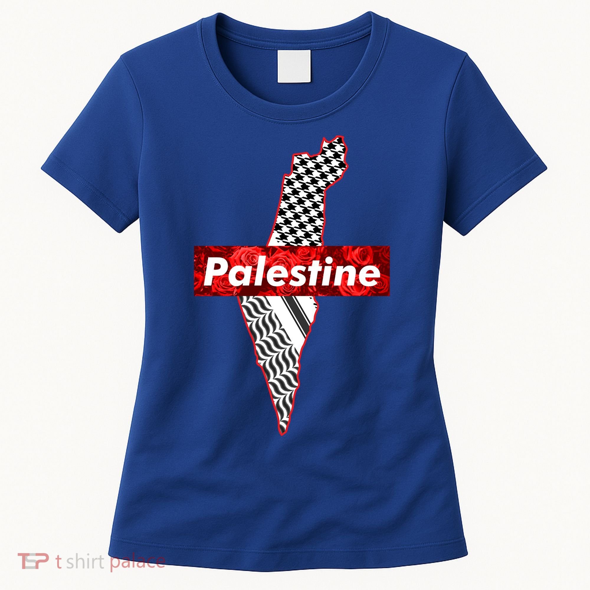 Palestine Free Palestine Free Gaza Palestine Flag Arabic Cool Gift Women's T-Shirt