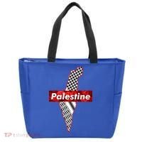 Palestine Free Palestine Free Gaza Palestine Flag Arabic Cool Gift Tote Bag thumb 0