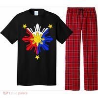 Pinoy Filipino Philippine Flag Sun Pajama Set thumb 0