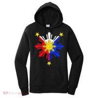 Pinoy Filipino Philippine Flag Sun Women's Hoodie thumb 0